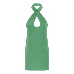 With Jean Lena Dress in Green